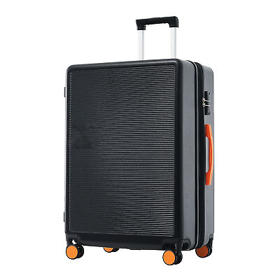 #ad Lightweight Hardshell Luggage Expandable Spinner ABS Suitcase With TSA Lock $97.06