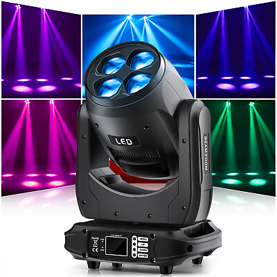 #ad 4*50W RGBW Bee Eyes Beam Light Zoom Effect Lighting Moving Head DMX521 Control $209.99
