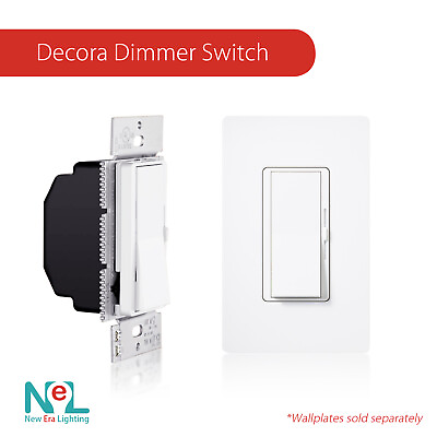 #ad LED Decora Rocker Dimmer Single amp; 3 Way Switch CFL 600W LED 150W $249.99