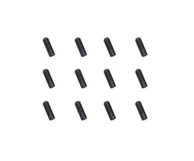 #ad Precision Square RC M3 x 8mm Stainless Steel Set Screws Black Coated 12pcs $1.99