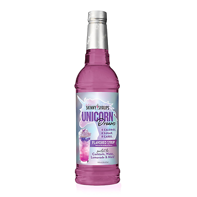 #ad Jordan#x27;s Skinny Mixes Sugar Free Syrup Unicorn Flavor Fruit Flavored Water Mix $11.35