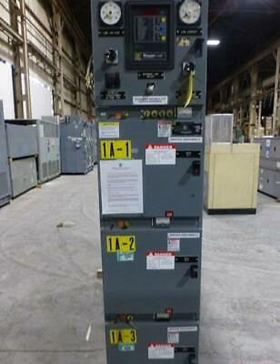 #ad SQUARE D COMPANY POWER ZONE III SERIES 2 SWITCHGEAR 3200 AMPS 480V 3 DSII 516 $19600.00