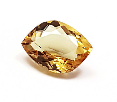 #ad Loose Gemstone 11.69 Ct Natural Yellow Citrine Fancy Shape Ring Jewelry Size $28.15