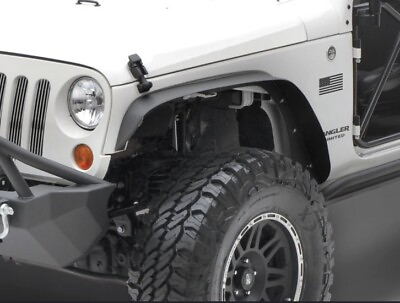 #ad Smittybilt XRC Fender Flares in Black 07 15 Fit Jeep Wrangler Fronts Onły $300.00
