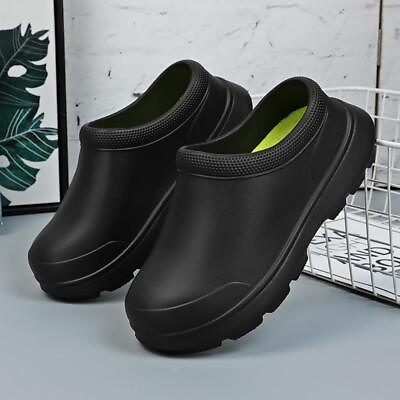 #ad Men#x27;s Chef Shoes Soft Men#x27;s Anti slip Water Oil Anti safety Restaurant Work $22.55