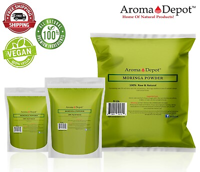 #ad Moringa oleifera Leaf Powder 100% Pure Natural Superfood Gluten Free Lot $159.95