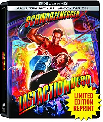 #ad New Steelbook Last Action Hero 4K Blu ray Digital $19.49