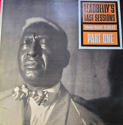 #ad Leadbelly#x27;s Last Sessions Part One Folkways FA2941 Vinyl Record LP $14.70