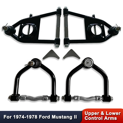 #ad Front Suspension Tubular Upper amp; Lower Control Arms For Ford Mustang II 1974 78 $175.68