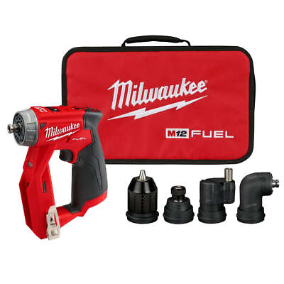 #ad Milwaukee 2505 80 M12 FUEL 12V 4 in 1 Install Drill Driver Bare Tool Recon $124.00