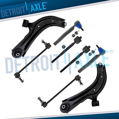 #ad Front Lower Control Arms Sway Bars Tie Rods for 2013 2019 Nissan Sentra NV200 $113.90