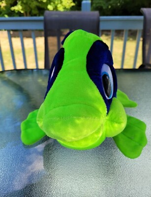 #ad Tropical Blue amp; Green Fish Plush Toy Stuffed Animal 12quot; NANCO $8.99