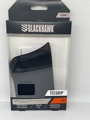 #ad #ad BRAND NEW Blackhawk TecGrip Pocket Holster Size 2 40TP02BK FREE SHIPPING $14.99