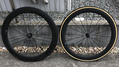 #ad #ad Road Bike Carbon Wheel 700C Deep Rim 50Mm Tubular $892.62
