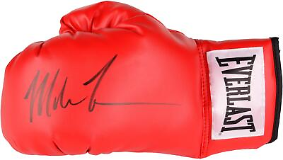 #ad Mike Tyson Autographed Red Boxing Glove Fanatics $199.99