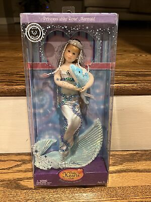 #ad NEW Only Hearts Club Doll Princess Lily Rose Silver Mermaid Outfit amp; Dolphin 184 $34.99