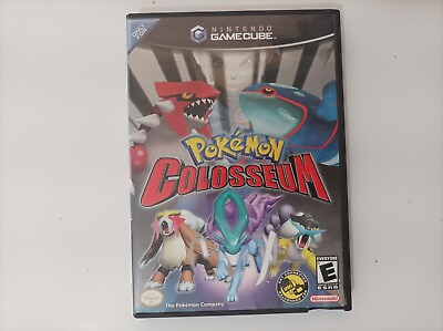 #ad Pokémon Colosseum Nintendo GameCube 2004 No Manual Tested amp; Working $142.00