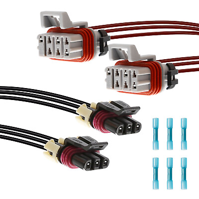 #ad 2X Headlight amp; Turn Signal Harness Plug Connectors For Freightliner Columbia $11.37