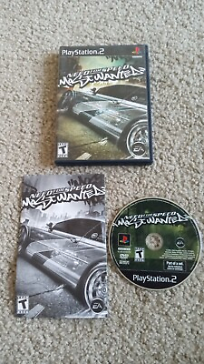 #ad Need for Speed Most Wanted Black Label PlayStation 2 PS2 CIB Tested Working $19.99