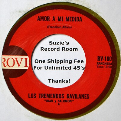 #ad Los Tremendos Gavilanes Amor a Mi Medida Falsa Ilusion Ranchera 45 7quot; Vinyl $7.95