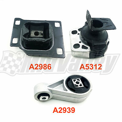 #ad 3PCS Engine Motor Mount Set for 2005 2006 2007 Ford Focus 2.0L A5312 A2939 A2986 $36.10