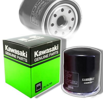 #ad OE Replacement Genuine Engine Oil Filter for Kawasaki 16097 0002 0008 1061 1072 $11.99