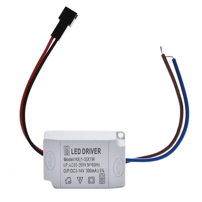 #ad LED Light Driver AC 120V 240V to DC 12V Transformer Power Adapter Converter 1 3W $6.95