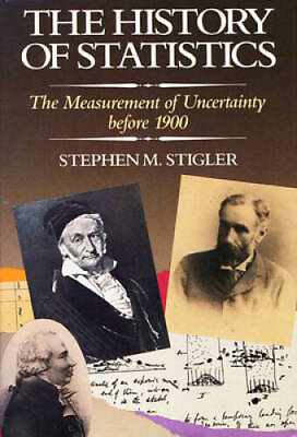 #ad The History of Statistics: The Measurement of Uncertainty before 1900 GOOD $20.40