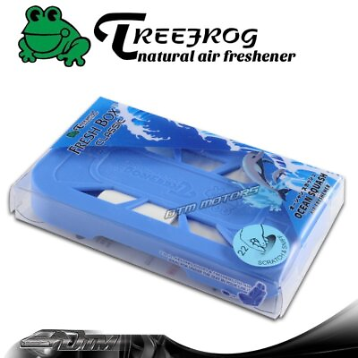 #ad OCEAN SQUASH TreeFrog Tree Frog Natural Xtreme Fresh Box Car Air Freshener $7.99