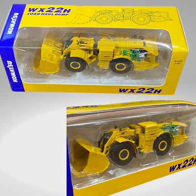 #ad KOMATSU WX22H Official Diecast Model 1 87 Scale Load Haul Dump from Japan $32.49