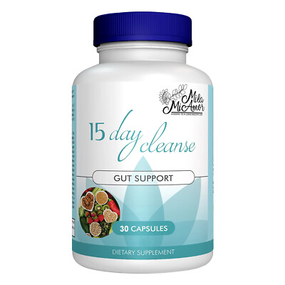 #ad #ad 15 Day Cleanse Gut and Colon Support Caffeine Free Advanced Formula Non GMO $10.45