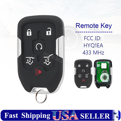 #ad Replacement Remote for 2015 2016 2017 2018 2019 Chevy Suburban Key Fob HYQ1EA $19.89