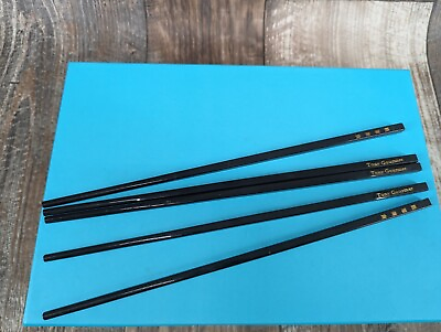 #ad Tony Gormet Chopsticks reusable 2pair amp; a spare . Nice kk0161 $7.39