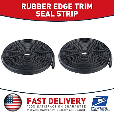 #ad 26FT Universal Car Door Edge Trim Protector Guard Rubber Seal Strip Weatherstrip $39.99