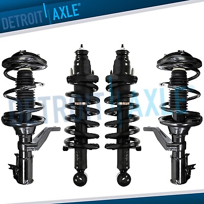 #ad 4pc Front amp; Rear Left Right Struts w Coil Spring for 2002 2003 2004 Acura RSX $272.99