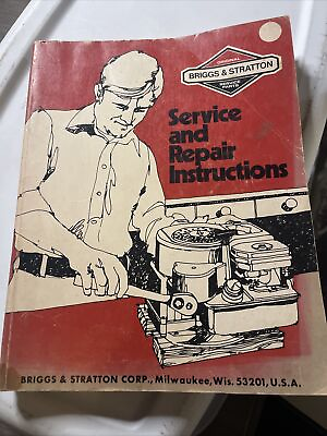#ad Briggs amp; Stratton Service and Repair Instructions All Popular Engine Models $14.25