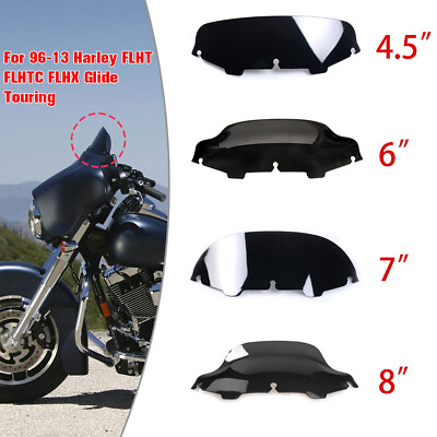 #ad 4.5quot; 6quot; 7quot; 8quot; Windshield For Harley Touring Electra Street Tri Glide 1996 2013 $18.95