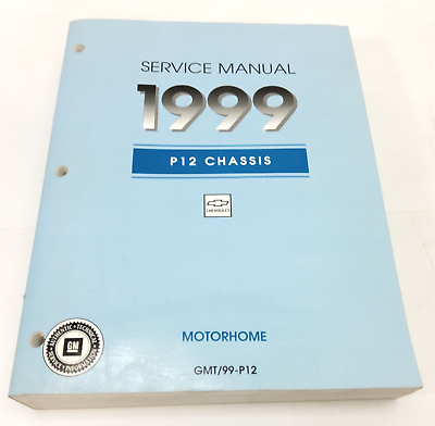 #ad 1999 GM P12 Chassis Motorhome Factory Original Service Manual $11.96
