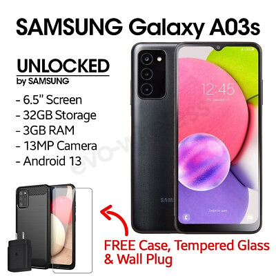 #ad Samsung Galaxy A03s UNLOCKED Android 13 $99.99