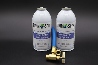 Enviro Safe Arctic Air for R12 Systems 4 oz Can amp; Hose 2 cans $42.00