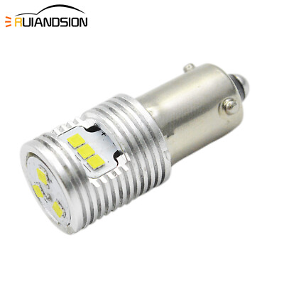 #ad 1X Canbus Xenon White H21W BAY9S CSP 9SMD LED Car Indicator Light Bulb 12V 24V AU $7.99