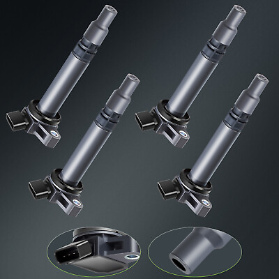 #ad Set of 4 Brand New Ignition Coils for Pontiac Vibe Celica Corolla Matrix UF314 $46.59