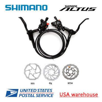 #ad SHIMANO Altus BR BL M315 MT200 Hydraulic Disc Brake Set Bicycle MTB Famp;R OE $63.94