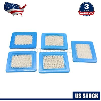 5PCS Air Filter Lawn Mower Filters For Briggsamp;Stratton 491588 491588s 399959 H P $8.55