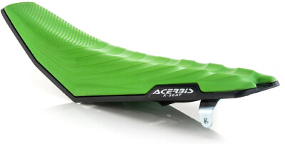 #ad Acerbis 2464770006 Motorcycle Single Piece X Seat Kawasaki KX450F Green Black $154.78