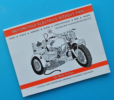 #ad Motorcycle Electrical Manual Service Book Harley Honda Suzuki Kawasaki Yamaha $44.95