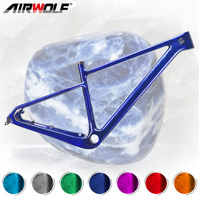 #ad #ad AIRWOLF Carbon 29er Boost MTB Frame Hardital Bike Cyclocross Bicycle Crystal 148 $369.99