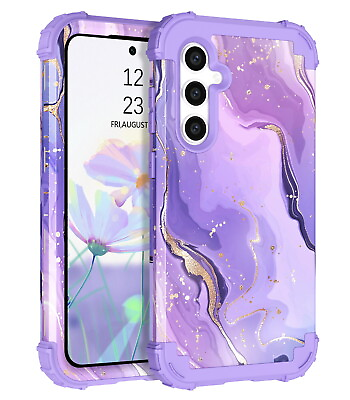 #ad For Samsung Galaxy S24 S23 S22 S21 Ultra Shockproof Heavy Duty Marble Case Cover $10.44