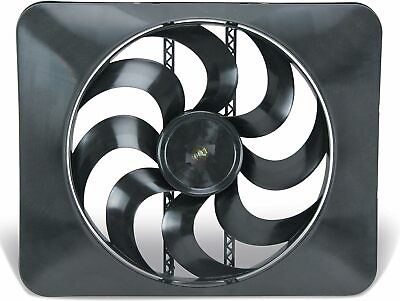 #ad Flex A Lite 104367 Fan Electric 15quot; Black Magic X Treme single shroud puller $289.82
