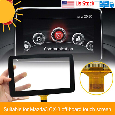 #ad For 2014 2015 2016 Mazda 3 Information Display BHP1611J0D Touch Screen Glass 7quot; $15.99